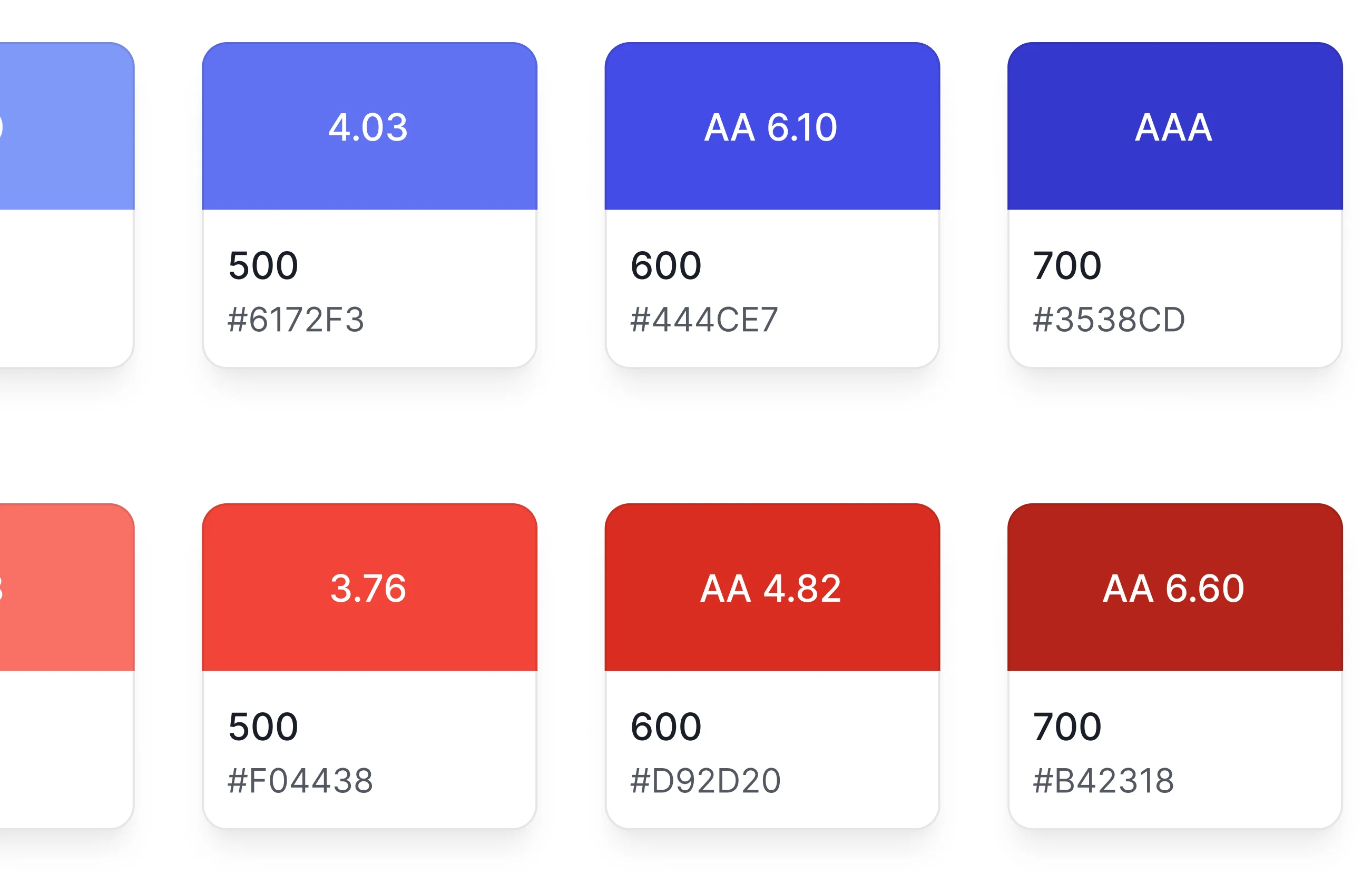 Stelloa design system — colour palette